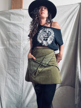 Load image into Gallery viewer, FOREST skirt - moss corduroy twill