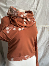 Load image into Gallery viewer, OOAK COWL SWEATER-Screenprint