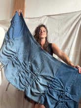Load image into Gallery viewer, FOREST QUEEN skirt. - upcycled denim