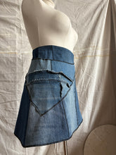 Load image into Gallery viewer, FOREST skirt - upcycled denim