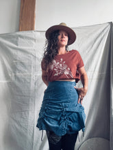 Load image into Gallery viewer, FOREST QUEEN skirt. - upcycled denim