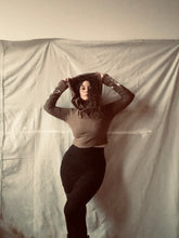 Load image into Gallery viewer, LUNAR SHRUG w/ screenprint