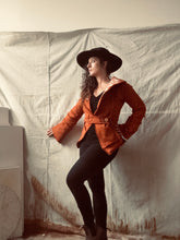 Load image into Gallery viewer, one-of-a-kind REVERE sweater - rust pumpkin