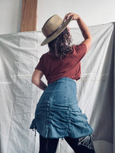 Load image into Gallery viewer, FOREST QUEEN skirt. - upcycled denim