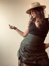 Load image into Gallery viewer, FOREST QUEEN skirt - moss grey corduroy