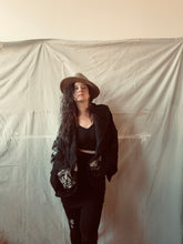 Load image into Gallery viewer, SWEATER one-of-a-kind bamboo fleece w/ screenprinting