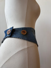 Load image into Gallery viewer, FESTIVAL BELT - OOAK upcycled denim