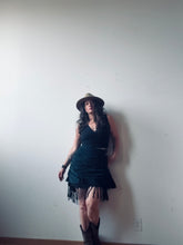 Load image into Gallery viewer, FOREST QUEEN skirt - stretch emerald corduroy