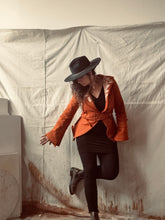 Load image into Gallery viewer, one-of-a-kind REVERE sweater - rust pumpkin