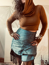 Load image into Gallery viewer, LUNAR SHRUG w/ screenprint