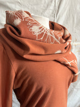 Load image into Gallery viewer, OOAK COWL SWEATER-Screenprint