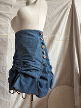 Load image into Gallery viewer, FOREST QUEEN skirt. - upcycled denim
