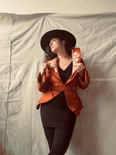 Load image into Gallery viewer, one-of-a-kind REVERE sweater - rust pumpkin