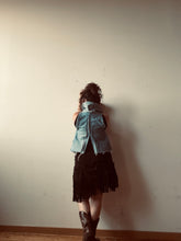 Load image into Gallery viewer, OOAK VEST - upcycled denim
