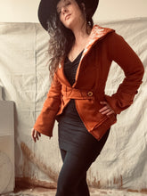 Load image into Gallery viewer, one-of-a-kind REVERE sweater - rust pumpkin