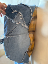 Load image into Gallery viewer, one-of-a-kind REVERE reclaimed denim coat