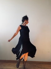 Load image into Gallery viewer, WILLOW dress - Aqua Bamboo Jersey