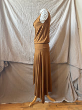 Load image into Gallery viewer, WILLOW dress - Tobacco Tencel Jersey