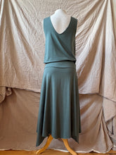 Load image into Gallery viewer, WILLOW dress - Aqua Bamboo Jersey