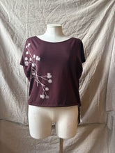 Load image into Gallery viewer, JOY - relaxed "T-shirt" design- Plum with Burrs