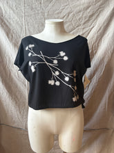 Load image into Gallery viewer, JOY - relaxed "T-shirt" design- Black with Burrs