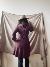 Load image into Gallery viewer, HIGH QUEEN COWL TUNIC- mahogany bamboo fleece