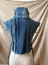 Load image into Gallery viewer, WINTER LILY - OOAK upcycled denim