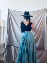 Load image into Gallery viewer, SEVILLA - hemp wrap skirt in Teal