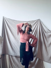 Load image into Gallery viewer, PHOENIX wrap-around top with fringe