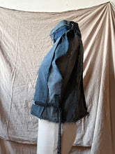 Load image into Gallery viewer, WINTER LILY - OOAK upcycled stretch denim