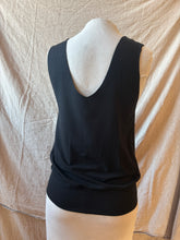 Load image into Gallery viewer, SUMMER DAZE tank - Black with Prairie Floral