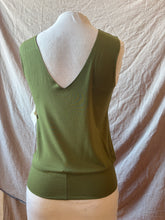 Load image into Gallery viewer, SUMMER DAZE tank - Moss with Spirographs