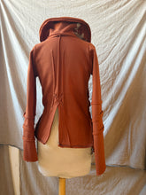 Load image into Gallery viewer, one-of-a-kind SWALLOW-TAIL revere sweater