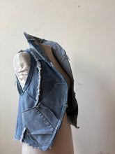 Load image into Gallery viewer, OOAK VEST - upcycled denim
