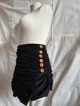 Load image into Gallery viewer, FOREST QUEEN skirt - stretch black corduroy
