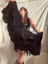 Load image into Gallery viewer, FOREST QUEEN skirt - stretch black corduroy
