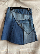 Load image into Gallery viewer, FOREST skirt - upcycled denim
