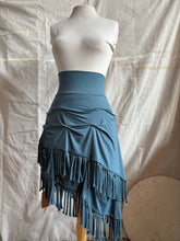 Load image into Gallery viewer, SUNRISE - double fringe skirt
