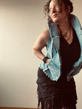 Load image into Gallery viewer, OOAK VEST - upcycled denim
