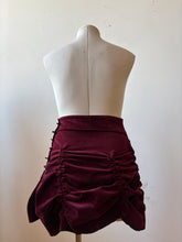 Load image into Gallery viewer, FOREST QUEEN skirt - stretch crimson corduroy
