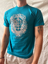 Load image into Gallery viewer, MENS COTTON T-SHIRT -original lion print
