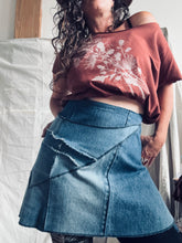 Load image into Gallery viewer, FOREST skirt - upcycled denim
