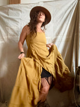 Load image into Gallery viewer, OOAK OPHELIA - mustard linen/organic cotton
