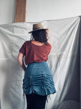 Load image into Gallery viewer, FOREST QUEEN skirt. - upcycled denim
