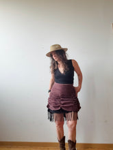 Load image into Gallery viewer, FOREST QUEEN skirt - stretch Maueve  corduroy
