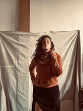 Load image into Gallery viewer, OOAK COWL SWEATER-Screenprint
