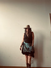 Load image into Gallery viewer, FESTIVAL BELT - OOAK upcycled denim
