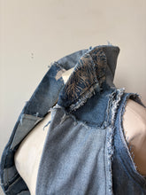 Load image into Gallery viewer, OOAK VEST - upcycled denim

