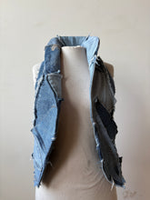 Load image into Gallery viewer, OOAK VEST - upcycled denim
