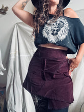 Load image into Gallery viewer, FOREST skirt - plum corduroy
